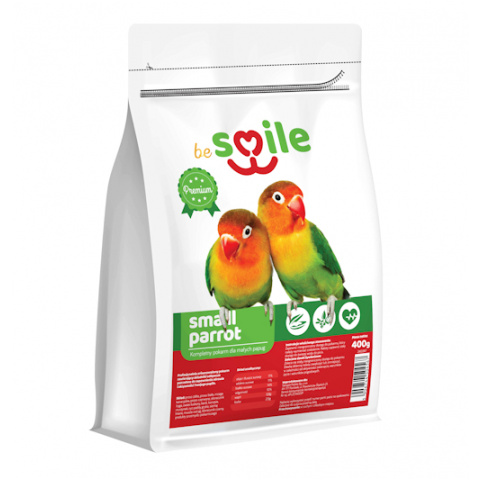 beSMILE PARROT- Small Parrot 400g pokarm dla małych papug 