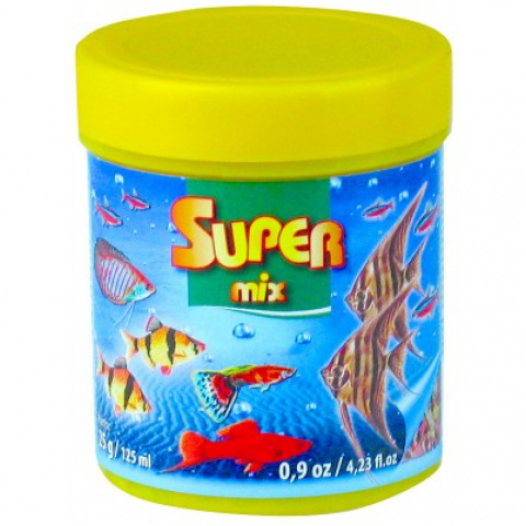 Pok.Super MIX 125ml-pokar płatki d/ryb 