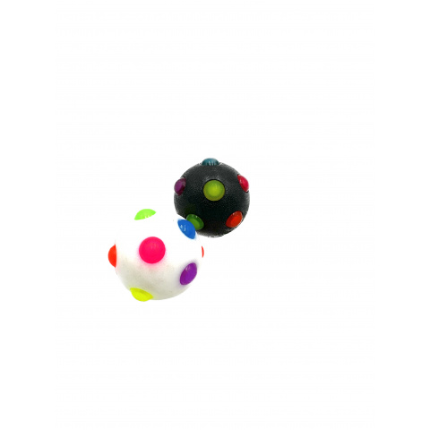 Zab. piłka świecąca 6cm mix kolor 